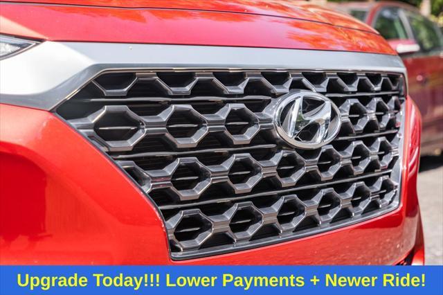 used 2020 Hyundai Santa Fe car, priced at $17,500