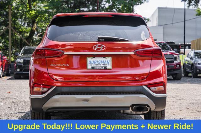used 2020 Hyundai Santa Fe car, priced at $17,500