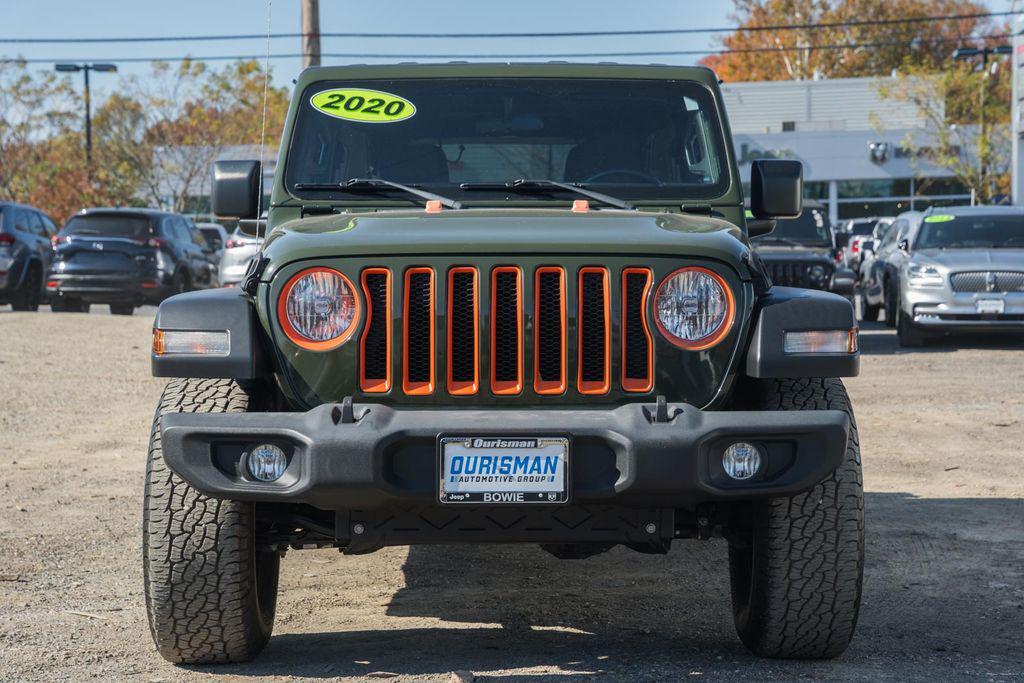 used 2020 Jeep Wrangler Unlimited car, priced at $25,000