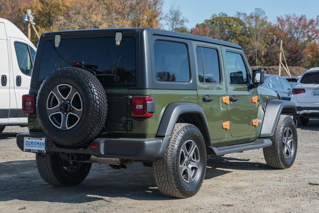 used 2020 Jeep Wrangler Unlimited car, priced at $25,000
