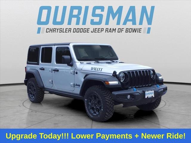 new 2023 Jeep Wrangler 4xe car, priced at $45,000