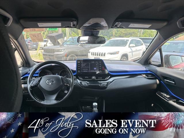 used 2022 Toyota C-HR car, priced at $25,000