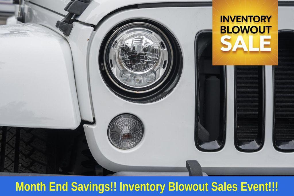 used 2018 Jeep Wrangler JK Unlimited car, priced at $24,500