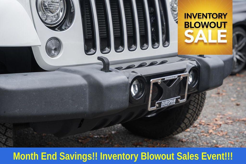 used 2018 Jeep Wrangler JK Unlimited car, priced at $24,500