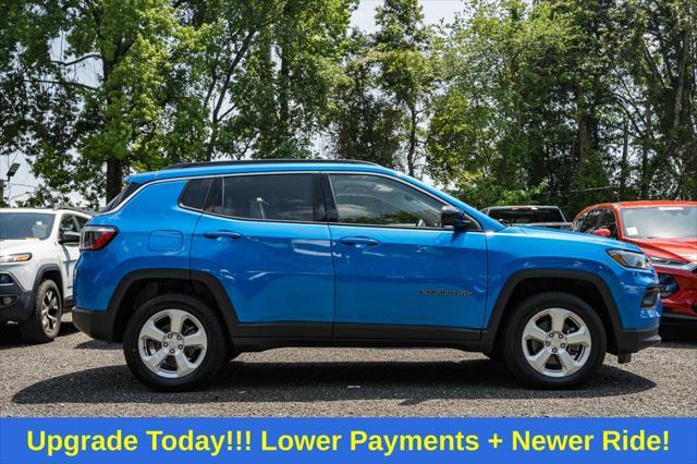 used 2022 Jeep Compass car, priced at $19,000