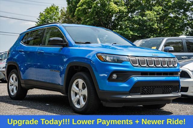 used 2022 Jeep Compass car, priced at $19,000