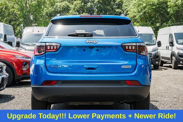 used 2022 Jeep Compass car, priced at $19,000