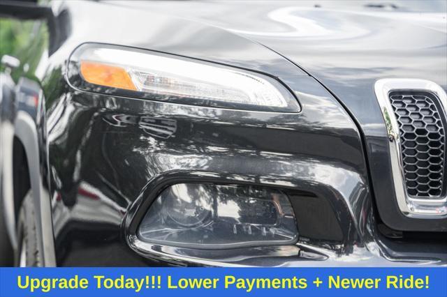 used 2016 Jeep Cherokee car, priced at $14,500