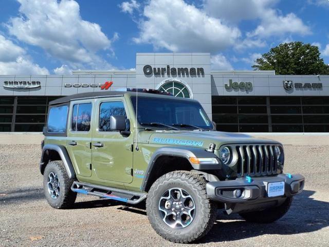 used 2022 Jeep Wrangler Unlimited 4xe car, priced at $33,699