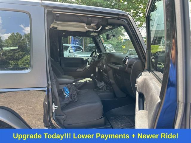 used 2015 Jeep Wrangler car, priced at $17,000