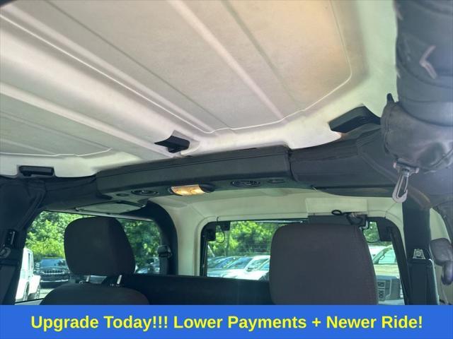 used 2015 Jeep Wrangler car, priced at $17,000
