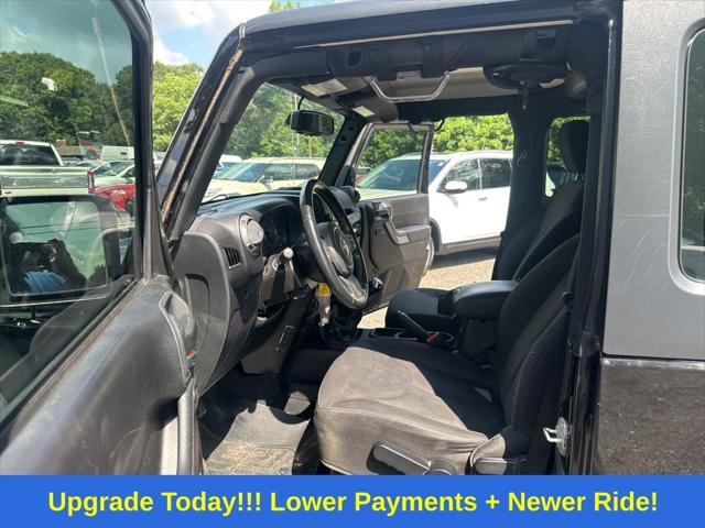 used 2015 Jeep Wrangler car, priced at $17,000