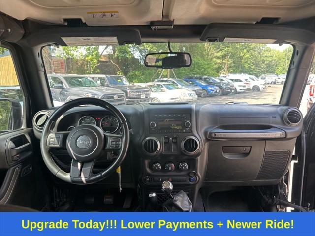 used 2015 Jeep Wrangler car, priced at $17,000