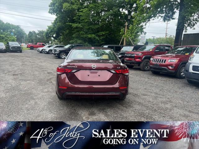 used 2020 Nissan Sentra car, priced at $16,000