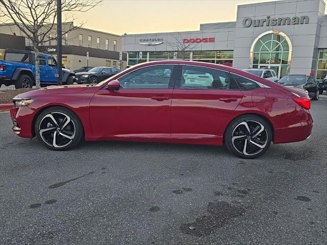 used 2018 Honda Accord car, priced at $20,000