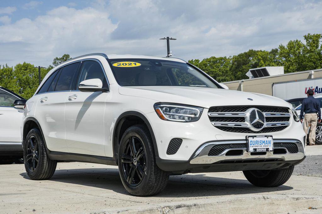 used 2021 Mercedes-Benz GLC 300 car, priced at $22,500