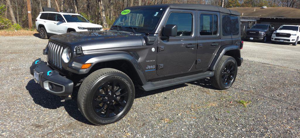 used 2023 Jeep Wrangler 4xe car, priced at $31,200