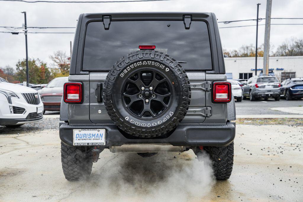 used 2020 Jeep Wrangler Unlimited car, priced at $26,000