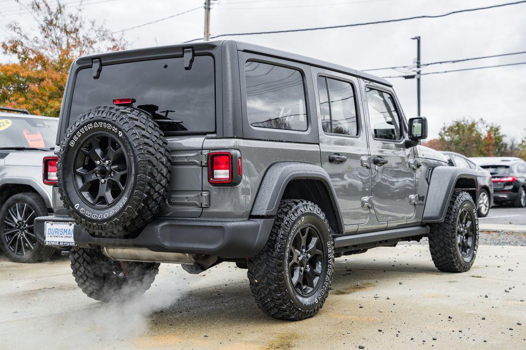 used 2020 Jeep Wrangler Unlimited car, priced at $26,000