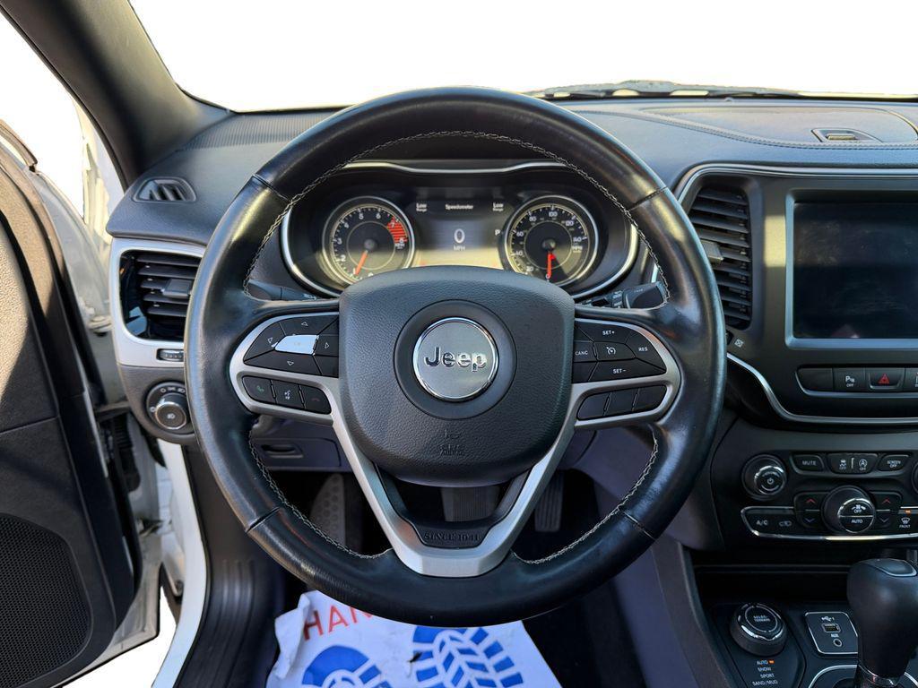 used 2021 Jeep Cherokee car, priced at $17,500