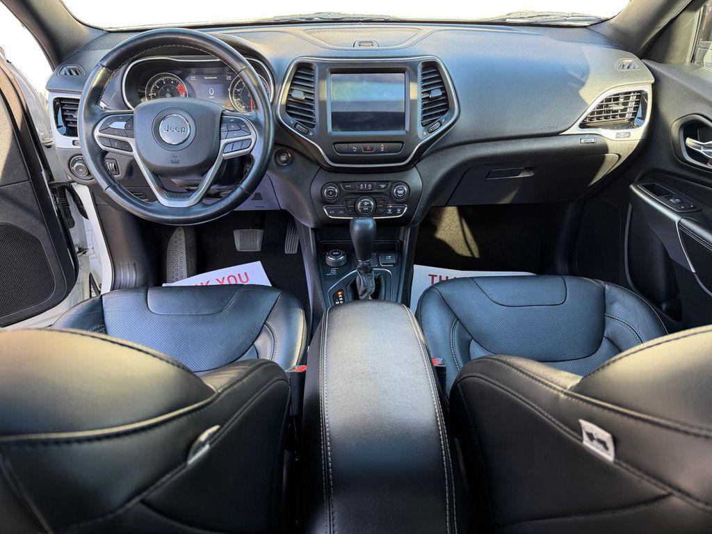 used 2021 Jeep Cherokee car, priced at $17,500