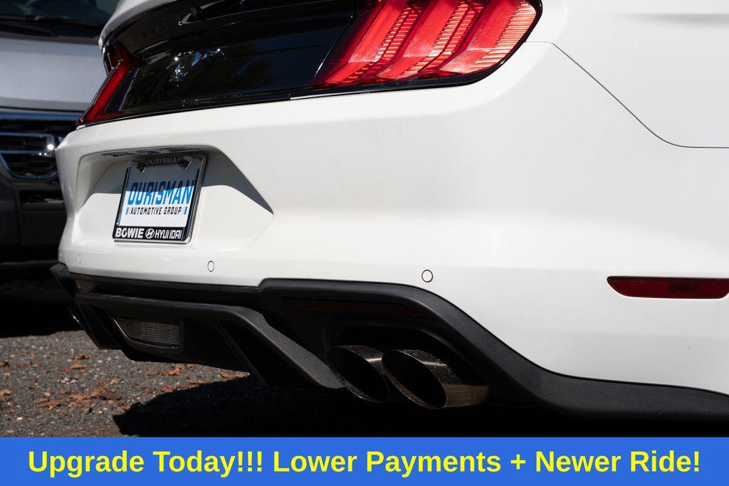 used 2021 Ford Mustang car, priced at $21,500