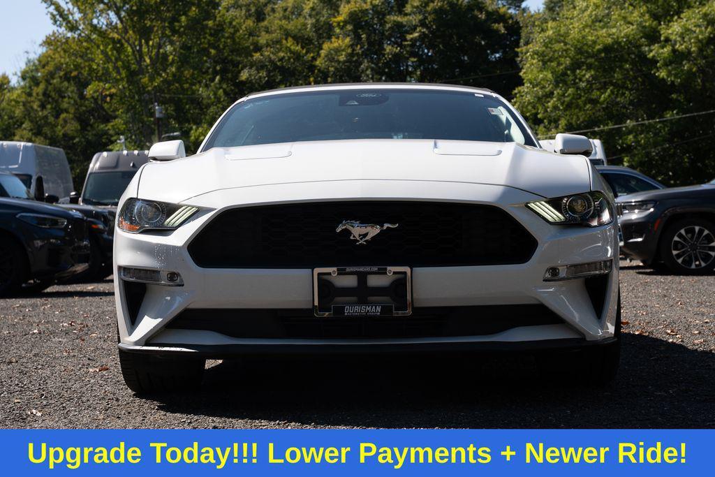 used 2021 Ford Mustang car, priced at $21,500