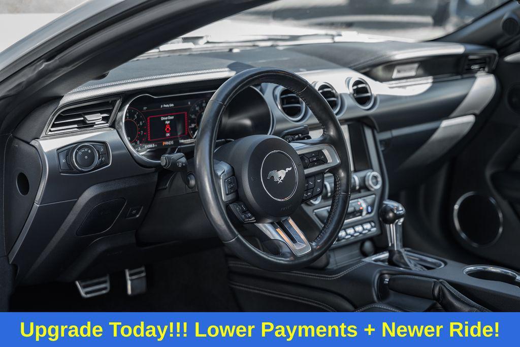 used 2021 Ford Mustang car, priced at $21,500
