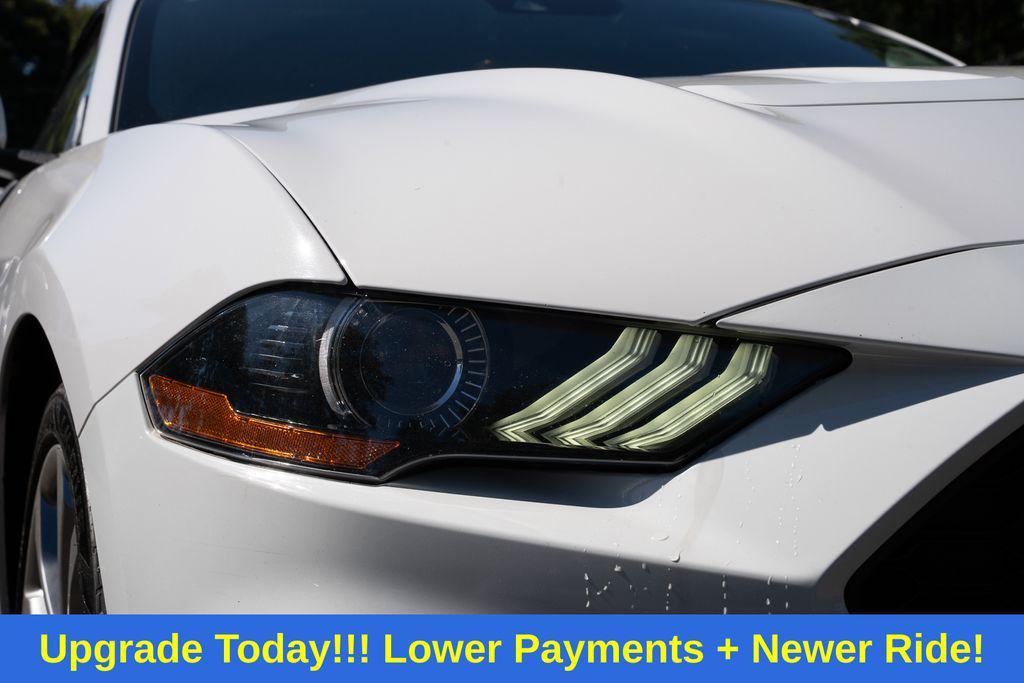 used 2021 Ford Mustang car, priced at $21,500
