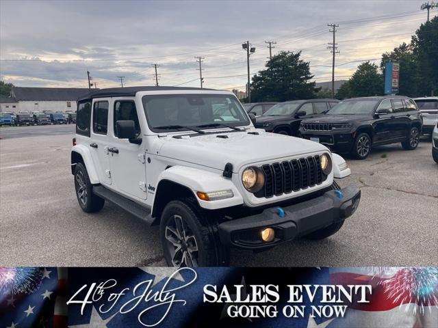 used 2024 Jeep Wrangler 4xe car, priced at $33,000