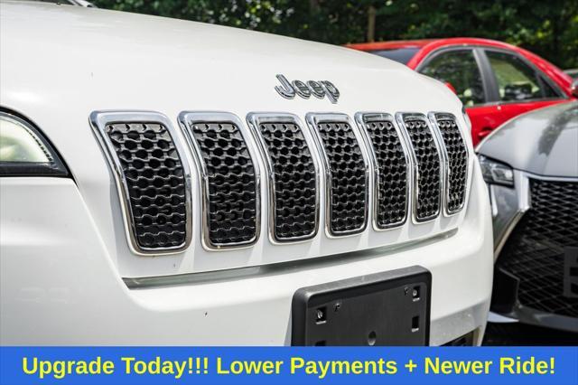 used 2020 Jeep Cherokee car, priced at $20,000