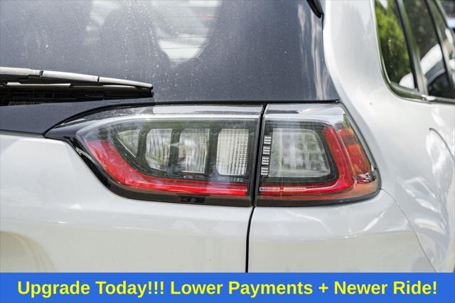 used 2020 Jeep Cherokee car, priced at $20,000