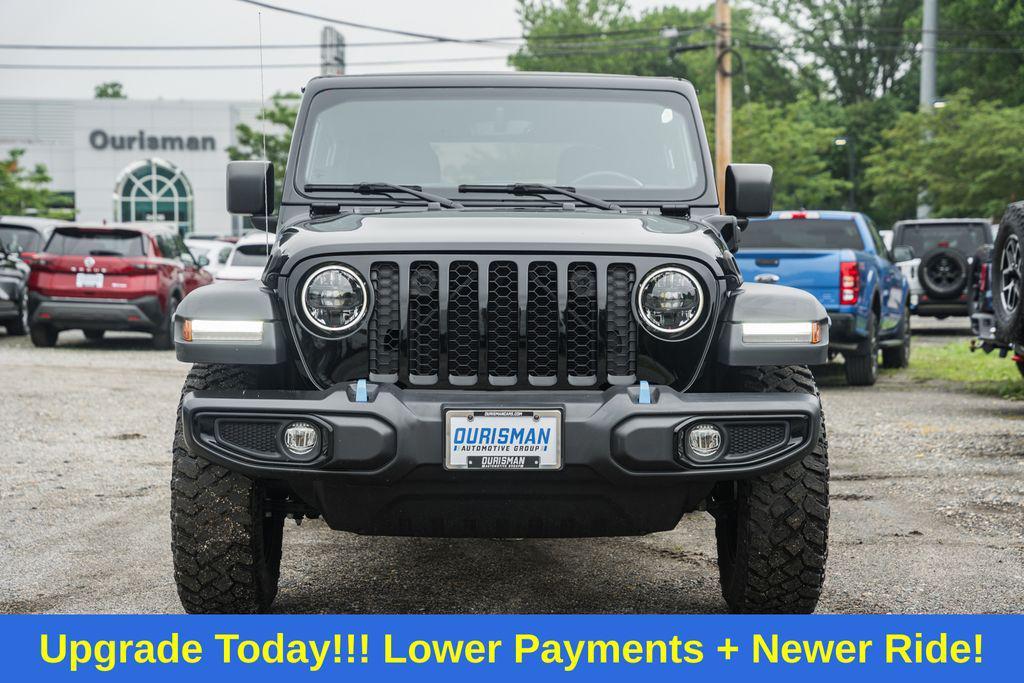 used 2023 Jeep Wrangler 4xe car, priced at $32,500