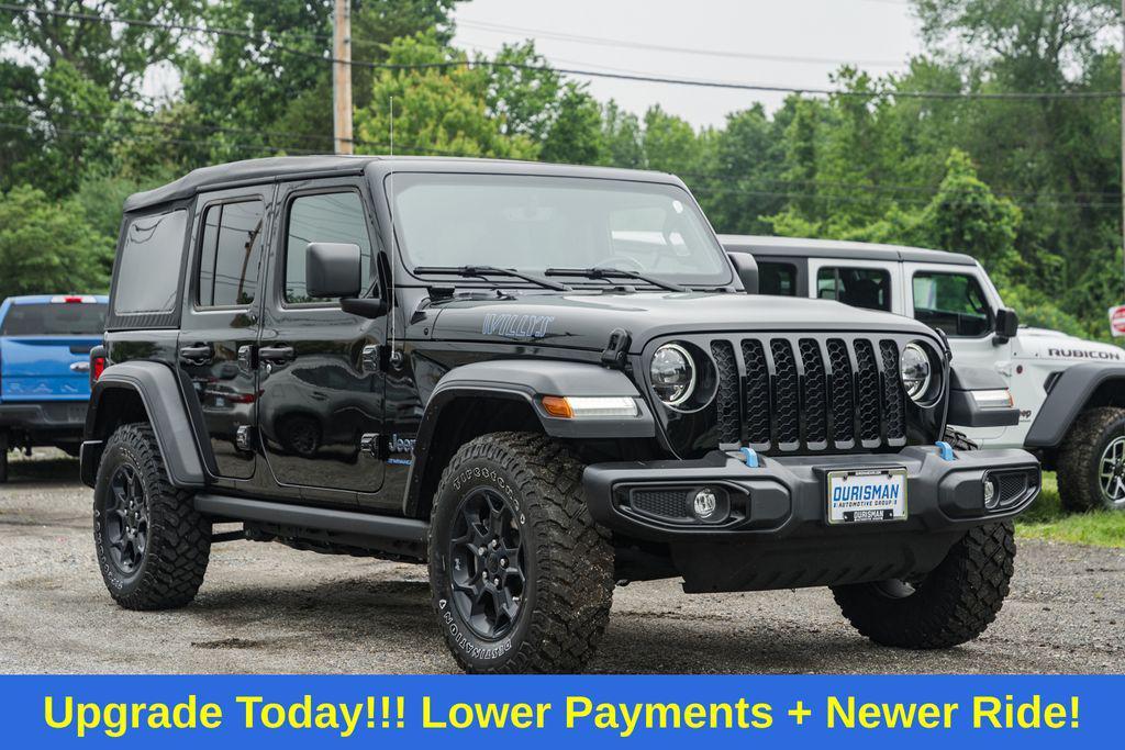used 2023 Jeep Wrangler 4xe car, priced at $32,500