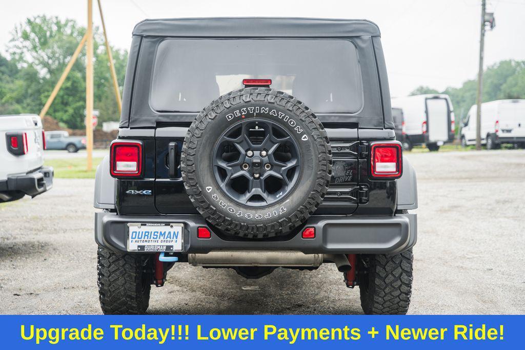used 2023 Jeep Wrangler 4xe car, priced at $32,500