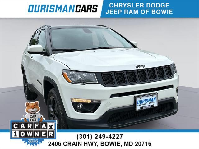 used 2021 Jeep Compass car, priced at $20,260