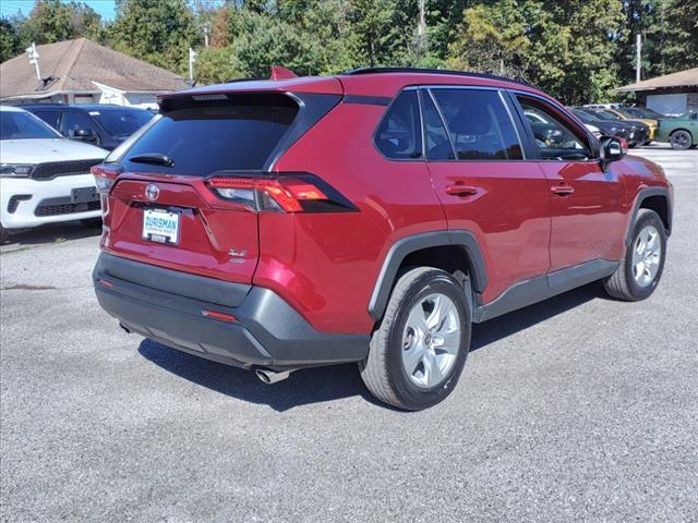 used 2021 Toyota RAV4 car, priced at $25,500