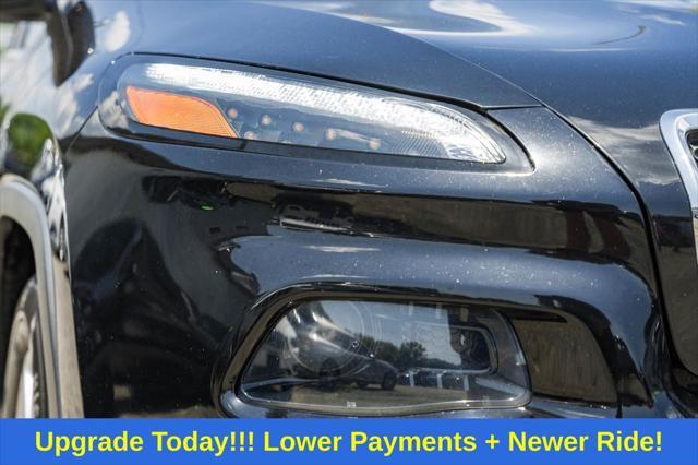 used 2017 Jeep Cherokee car, priced at $13,000