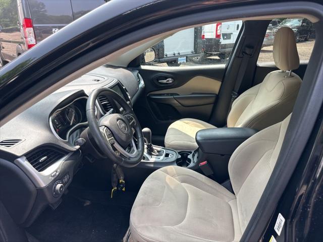 used 2017 Jeep Cherokee car, priced at $12,500