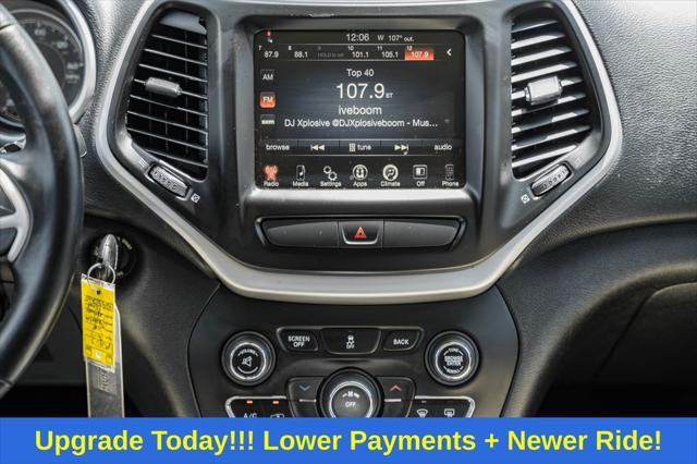 used 2017 Jeep Cherokee car, priced at $13,000