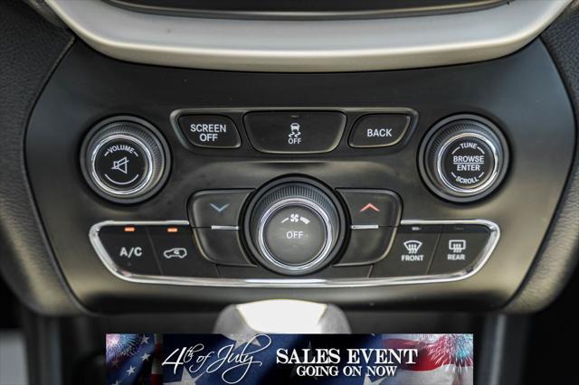 used 2017 Jeep Cherokee car, priced at $12,500