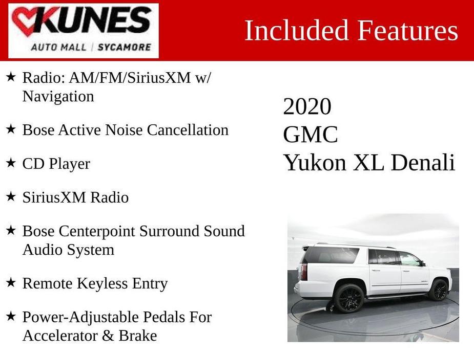 used 2020 GMC Yukon XL car, priced at $47,058