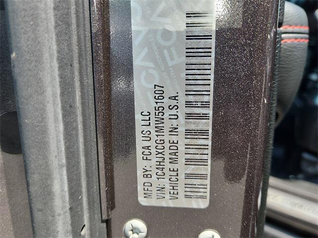 used 2021 Jeep Wrangler car, priced at $30,504