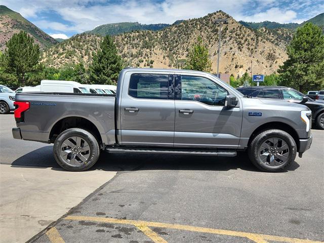 new 2025 Ford F-150 Lightning car, priced at $77,465