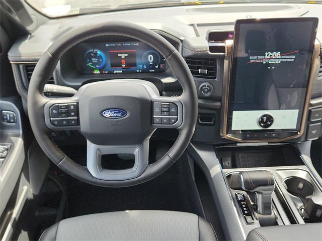 new 2025 Ford F-150 Lightning car, priced at $77,465