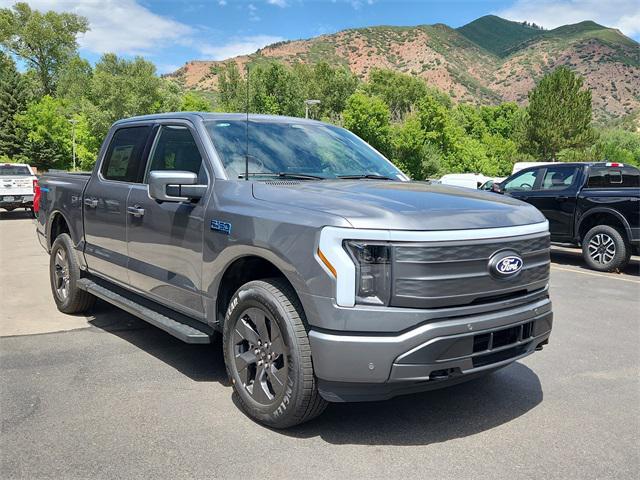new 2025 Ford F-150 Lightning car, priced at $77,465