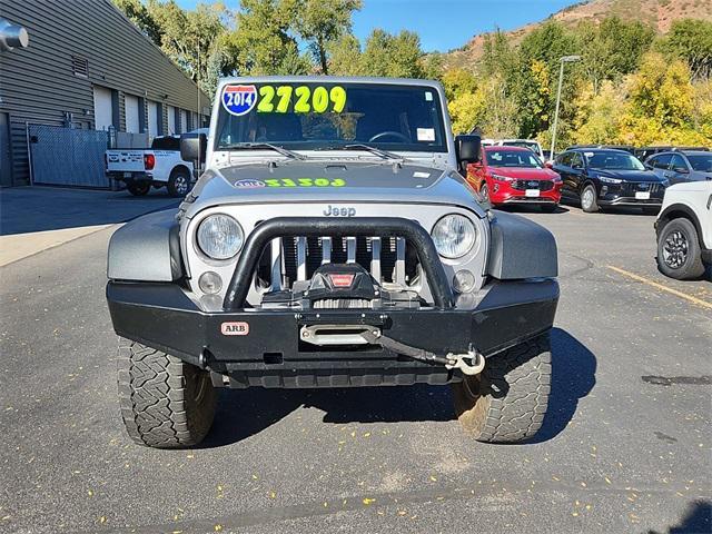 used 2014 Jeep Wrangler Unlimited car, priced at $25,358