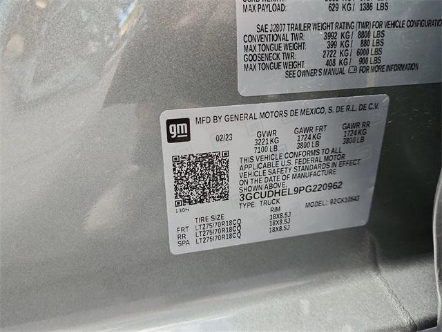 used 2023 Chevrolet Silverado 1500 car, priced at $53,661