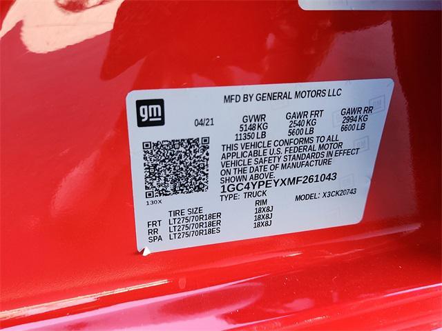 used 2021 Chevrolet Silverado 2500 car, priced at $64,700