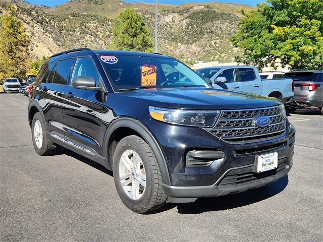 used 2022 Ford Explorer car, priced at $24,360